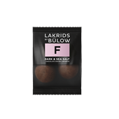 F - Mini (Flowpack) Lakrids by Bülow - 2 LAKRIDSKUGLER PR. PAKKE  
